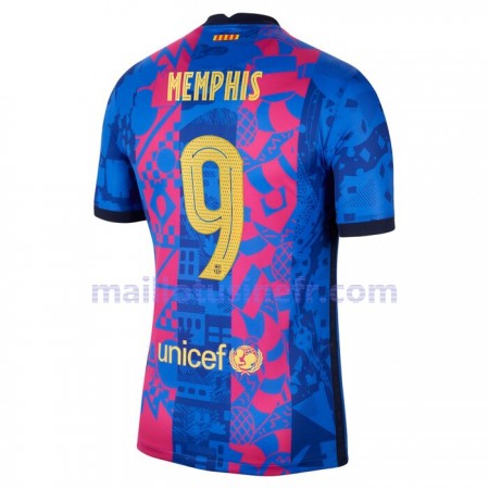 Maillot de Foot FC Barcelone Memphis Depay 9 Troisième 2021-22
